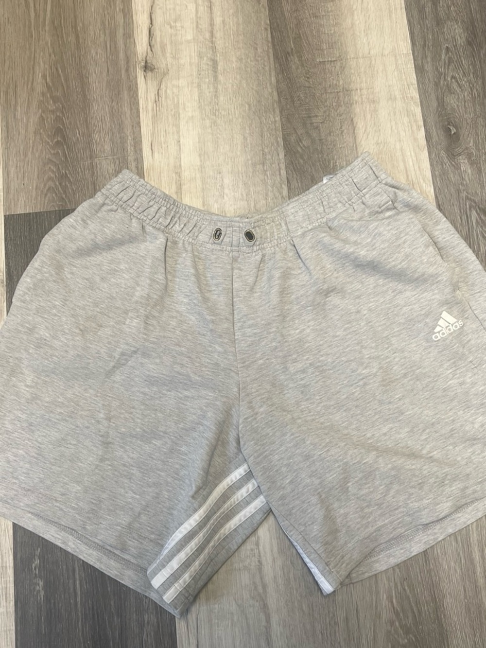 Adidas Men’s Gray Athletic Shorts
